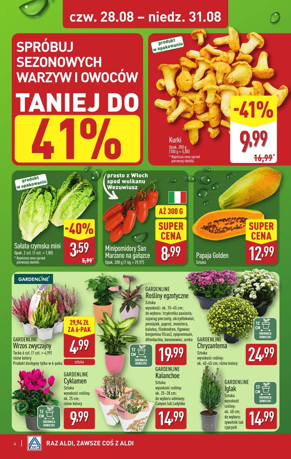 gazetka promocyjna ALDI Weekend super cen już od czwartku! - Strona 4