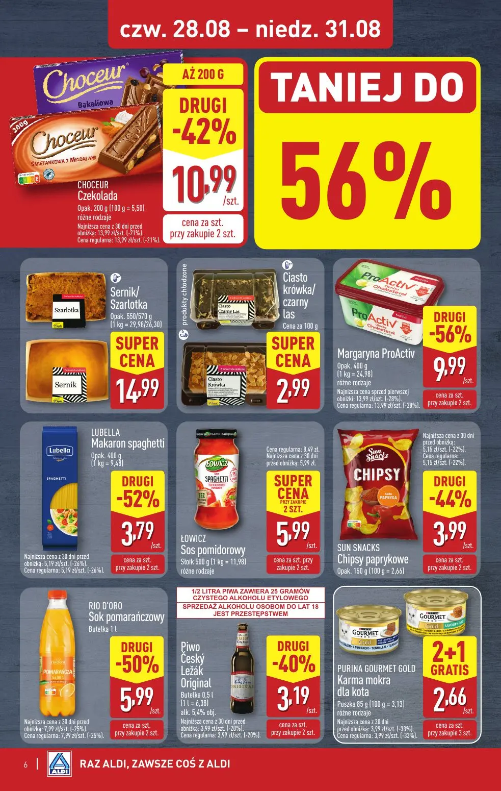 gazetka promocyjna ALDI Weekend super cen już od czwartku! - Strona 6