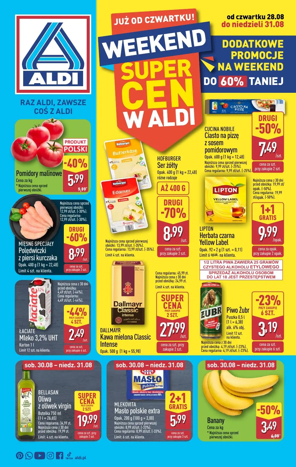 gazetka promocyjna ALDI Weekend super cen już od czwartku! - Strona 1