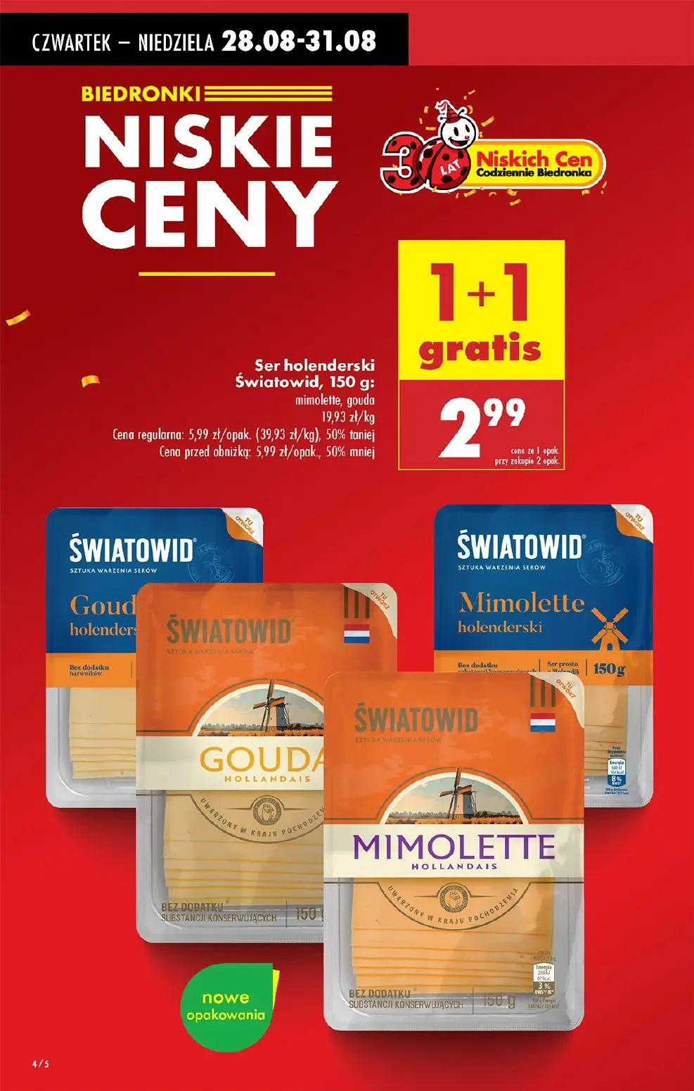 gazetka promocyjna Biedronka Od czwartku - lada tradycyjna - Strona 4