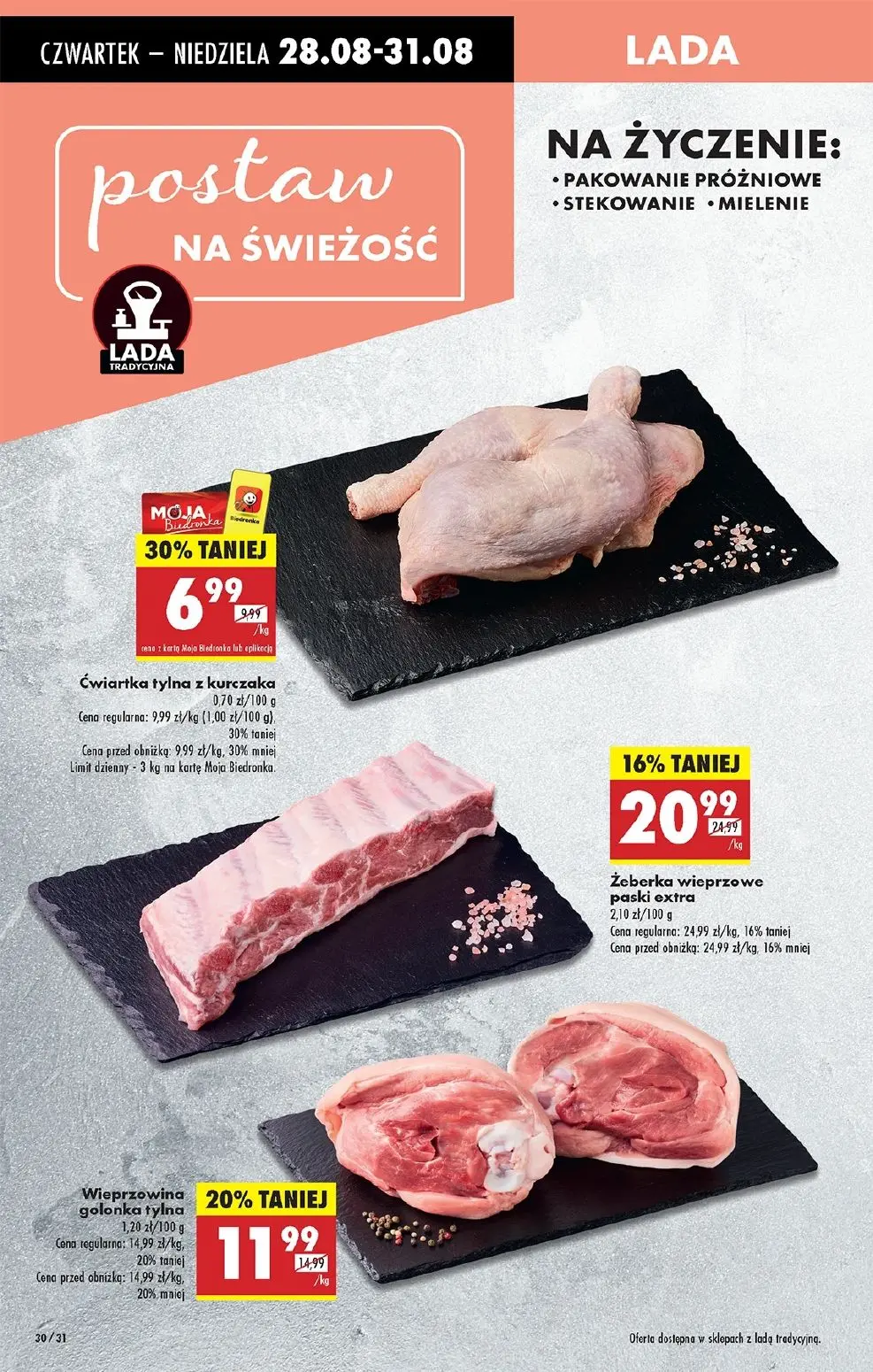 gazetka promocyjna Biedronka Od czwartku - lada tradycyjna - Strona 34