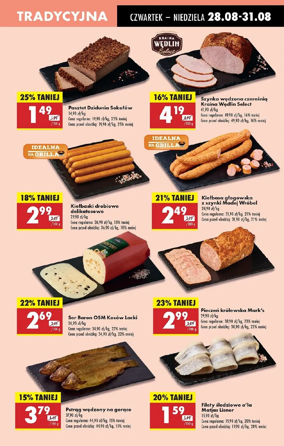 gazetka promocyjna Biedronka Od czwartku - lada tradycyjna - Strona 35