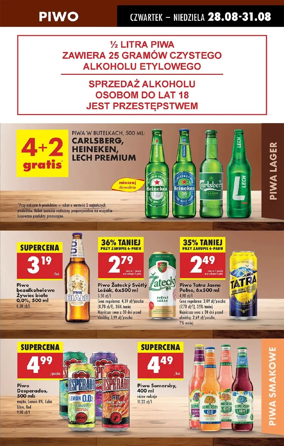 gazetka promocyjna Biedronka Od czwartku - lada tradycyjna - Strona 61