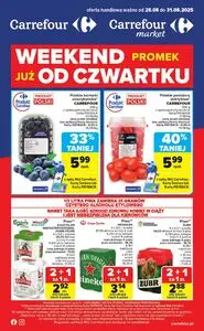Gazetka promocyjna Carrefour, ważna od 2025-08-28 do 2025-08-31.