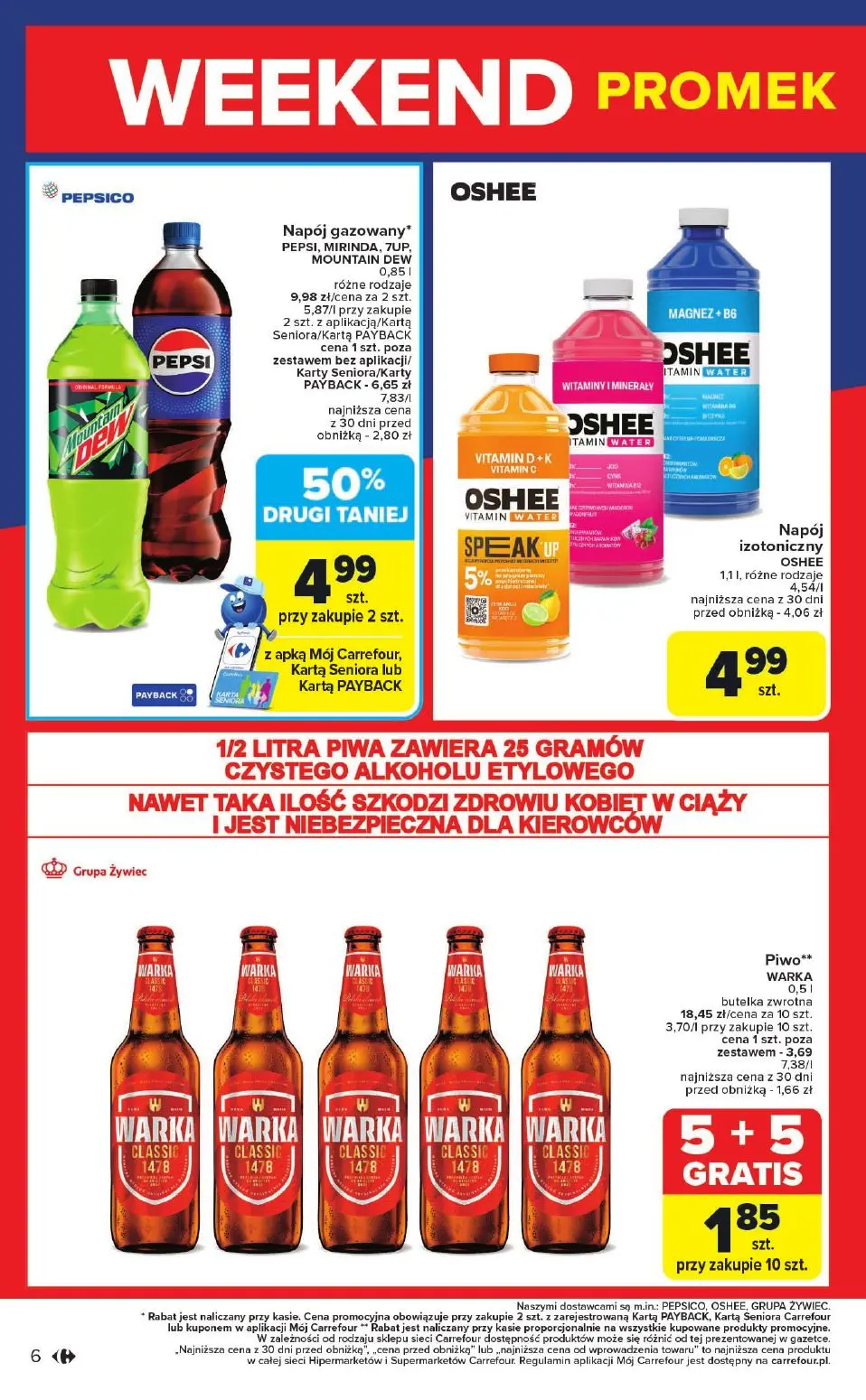 gazetka promocyjna Carrefour Weekend od czwartku - Strona 6