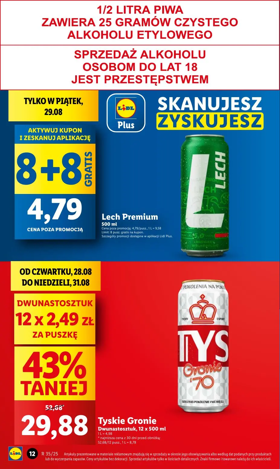 gazetka promocyjna LIDL Od czwartku - Strona 12