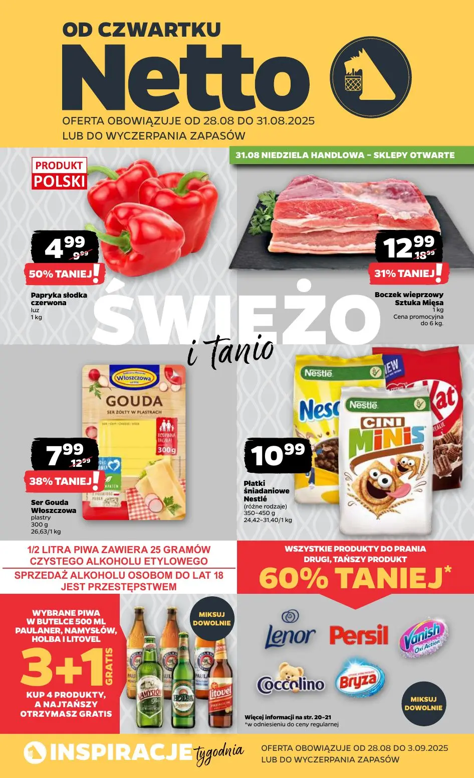 gazetka promocyjna NETTO Świeżo i tanio - Strona 1