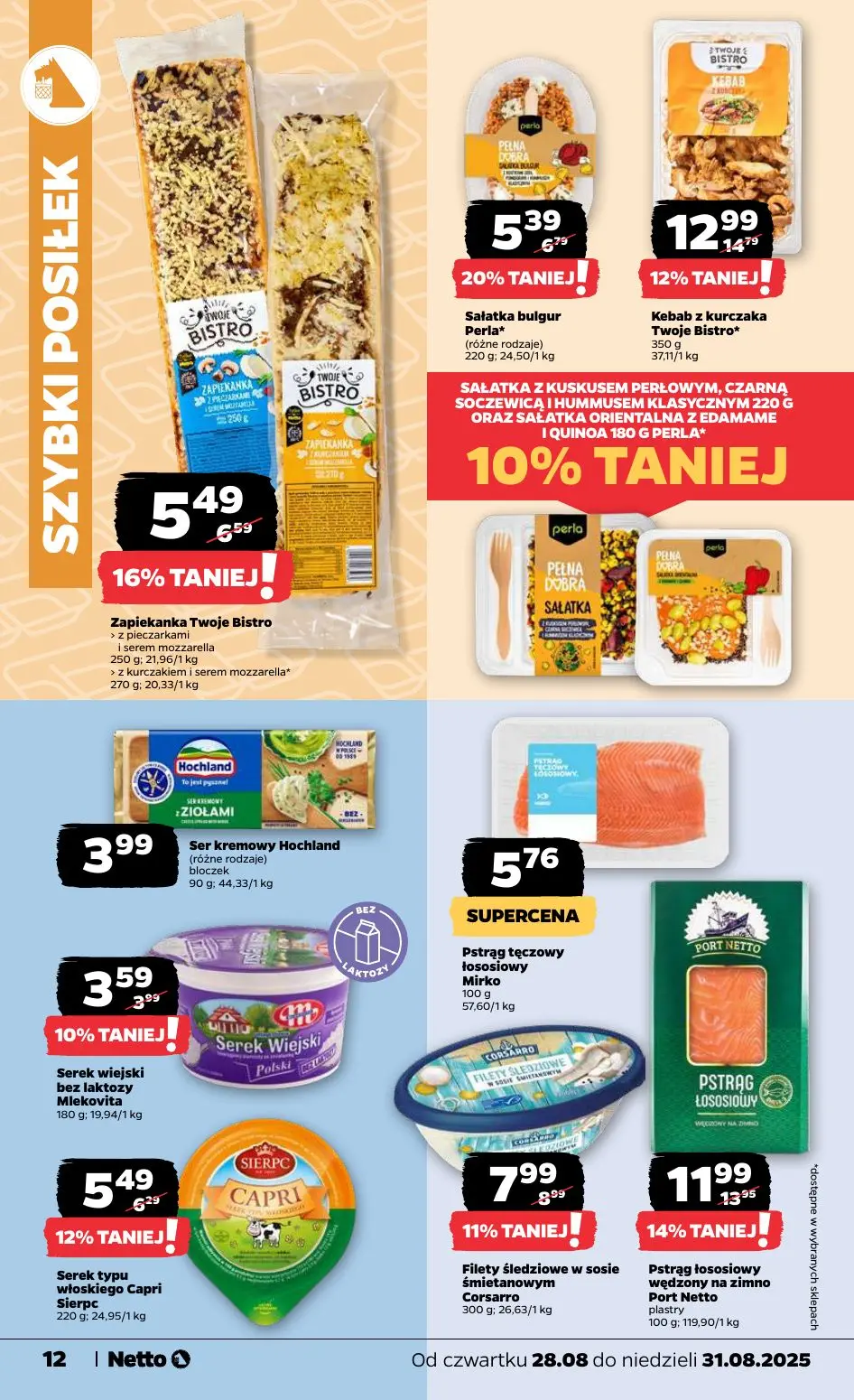 gazetka promocyjna NETTO Świeżo i tanio - Strona 12