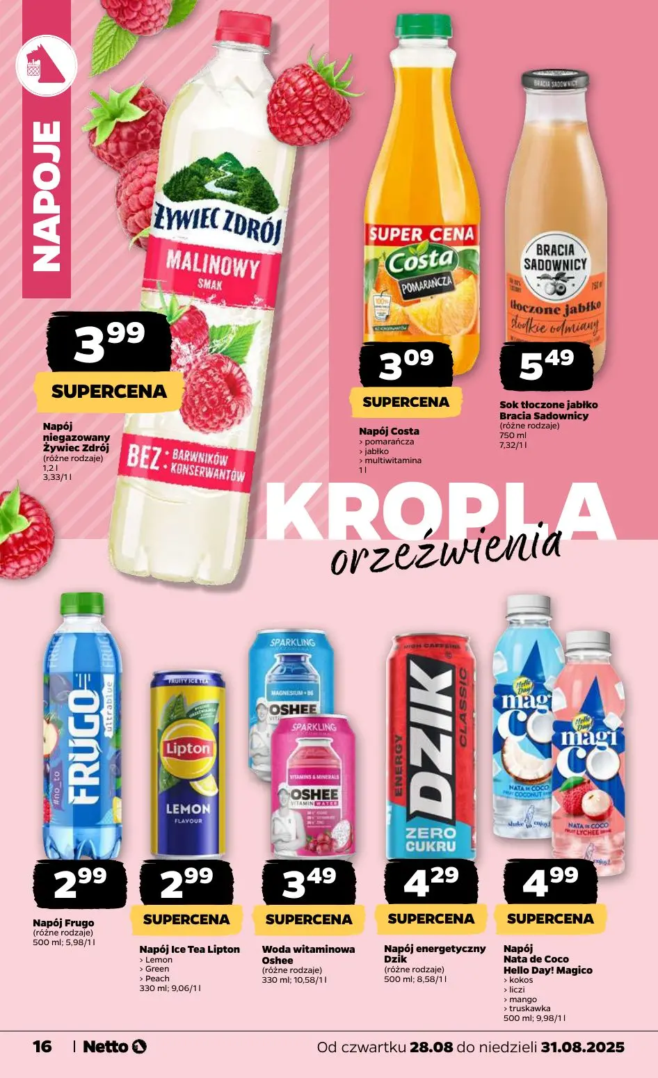 gazetka promocyjna NETTO Świeżo i tanio - Strona 16