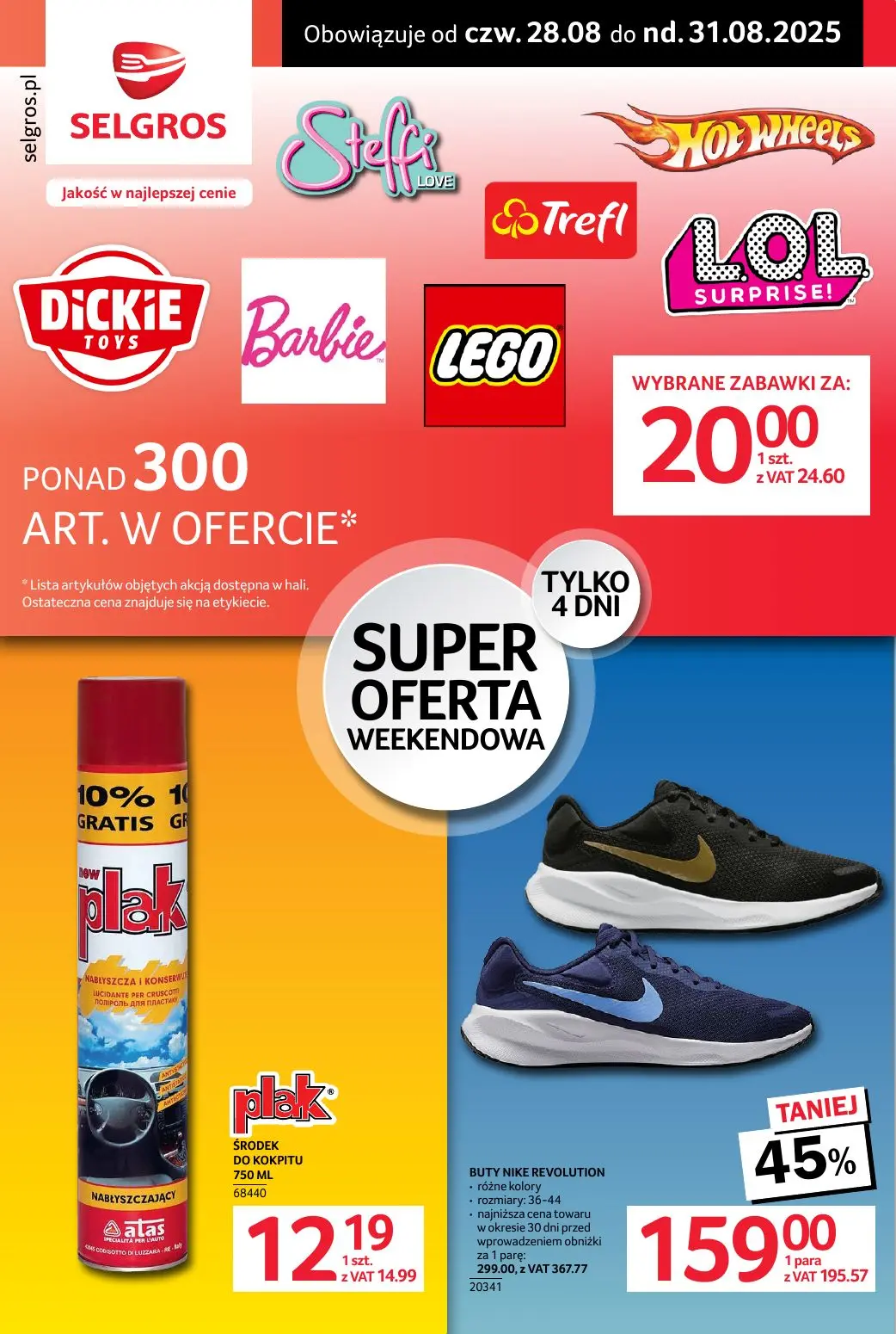 gazetka promocyjna SELGROS Oferta weekendowa - Strona 1