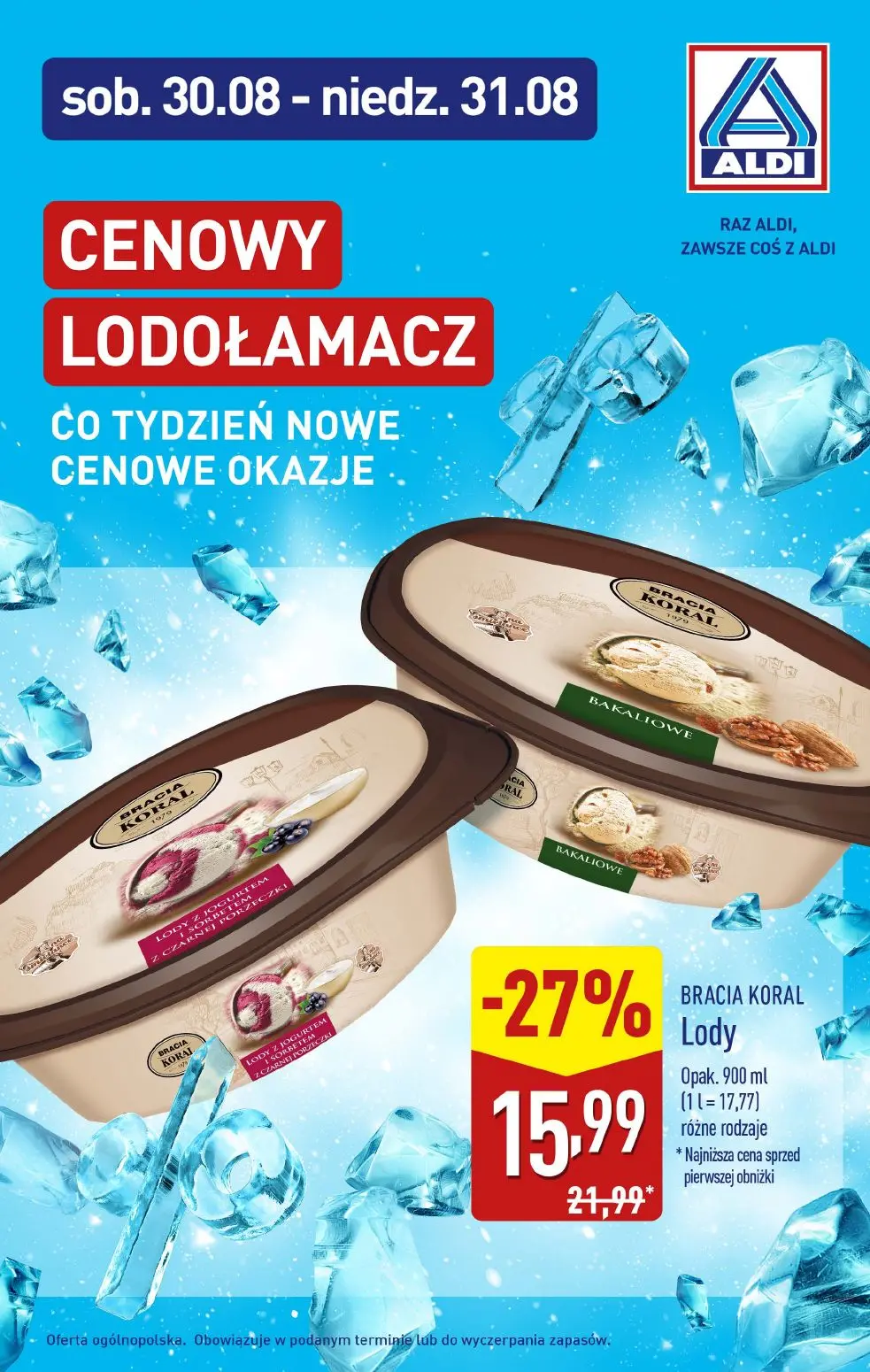 gazetka promocyjna ALDI Lodołamacz 🍦 - Strona 1
