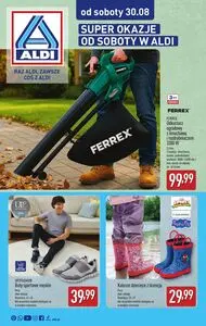 Gazetka promocyjna ALDI, ważna od 2025-08-30 do 2025-08-31.
