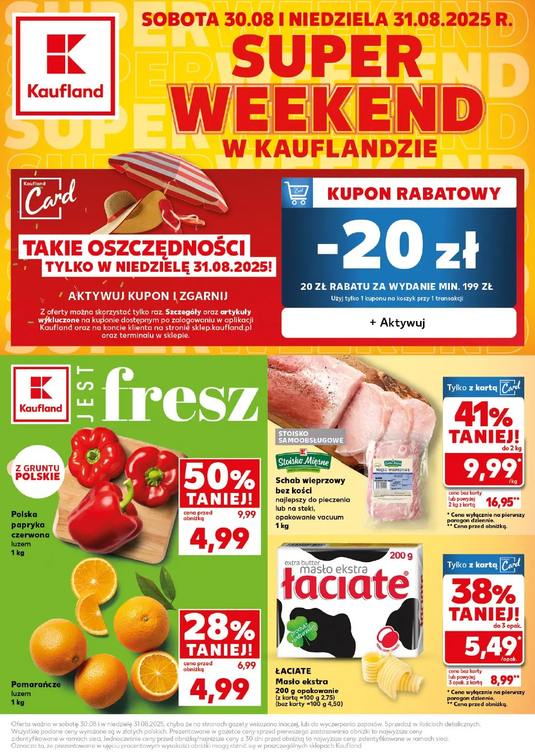gazetka promocyjna Kaufland Super Weekend - Strona 1