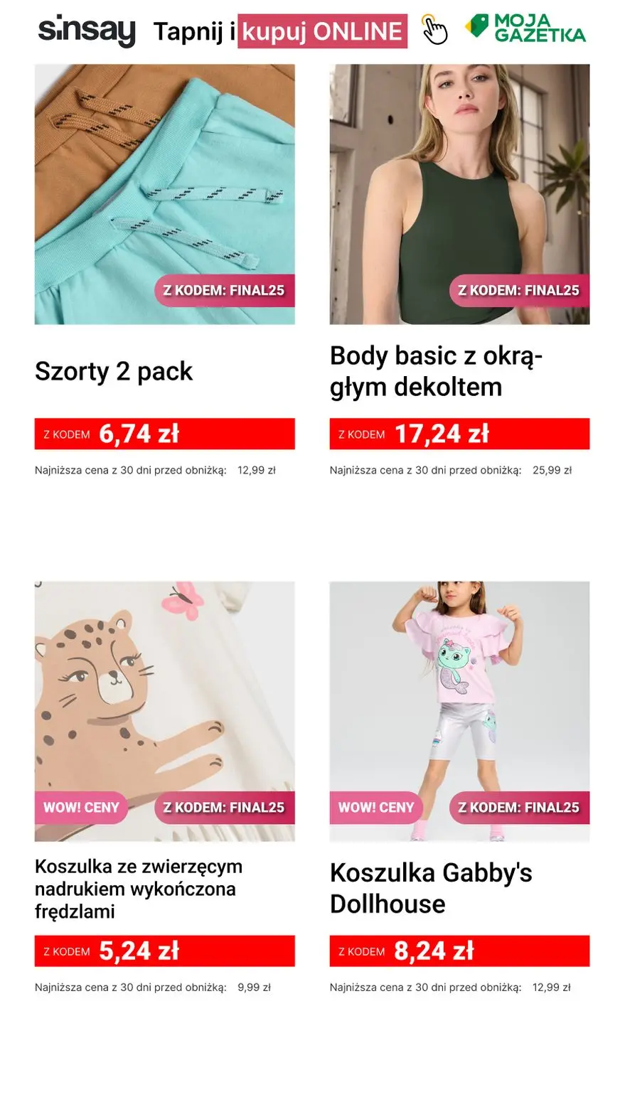 gazetka promocyjna Sinsay Extra 25%! - Strona 3