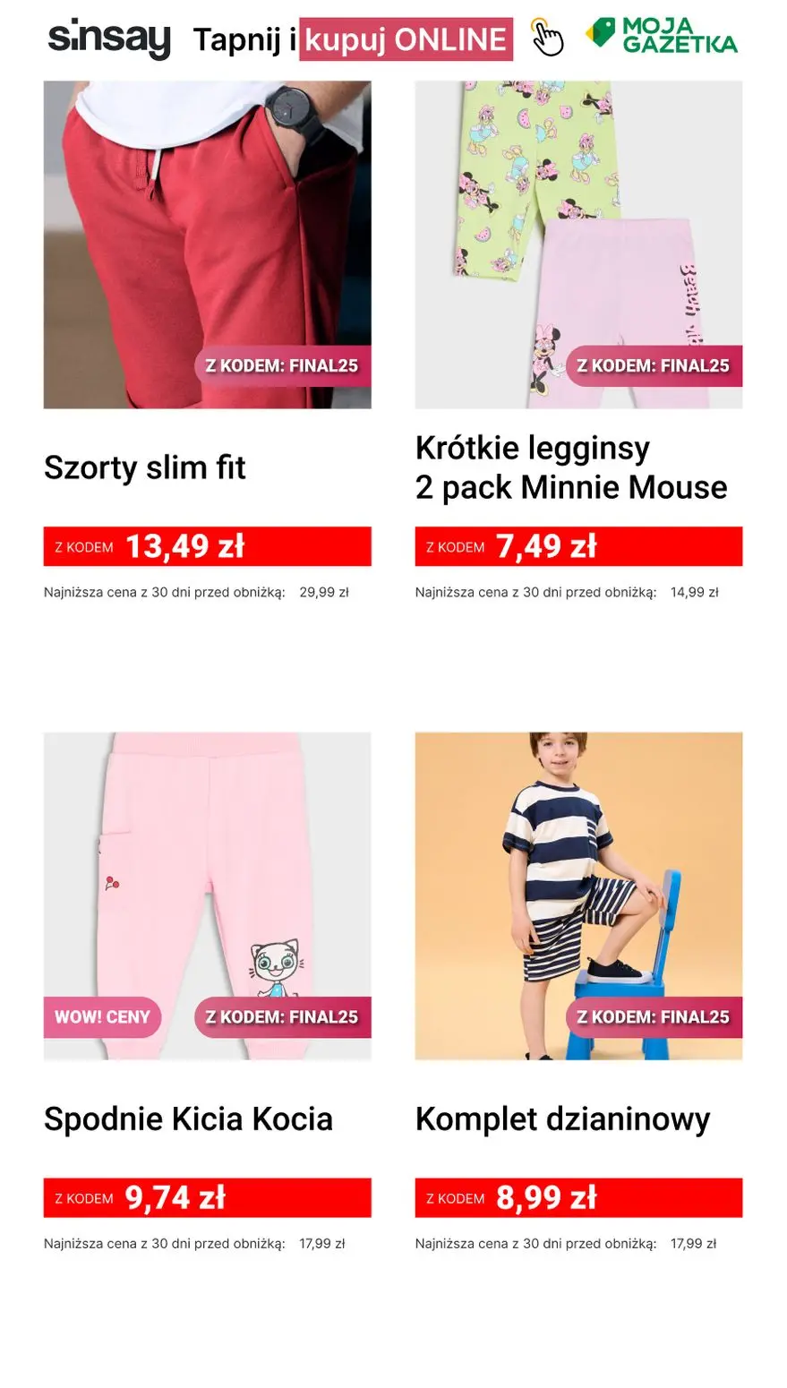 gazetka promocyjna Sinsay Extra 25%! - Strona 7