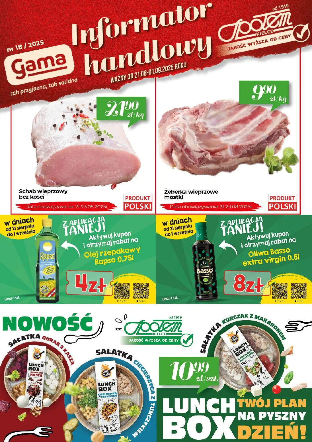 gazetka promocyjna Społem Kielce Jakość wyższa od ceny - Strona 1