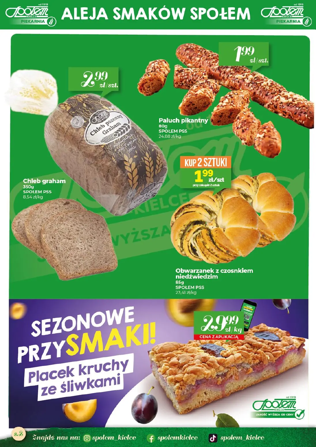 gazetka promocyjna Społem Kielce Jakość wyższa od ceny - Strona 2