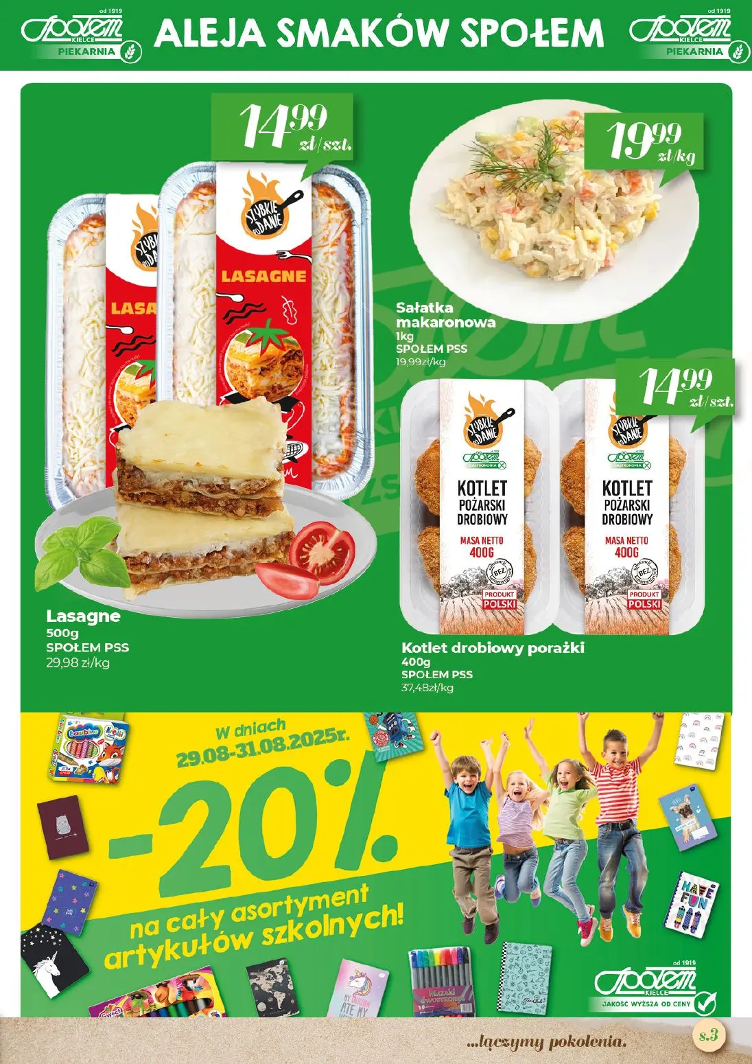 gazetka promocyjna Społem Kielce Jakość wyższa od ceny - Strona 3