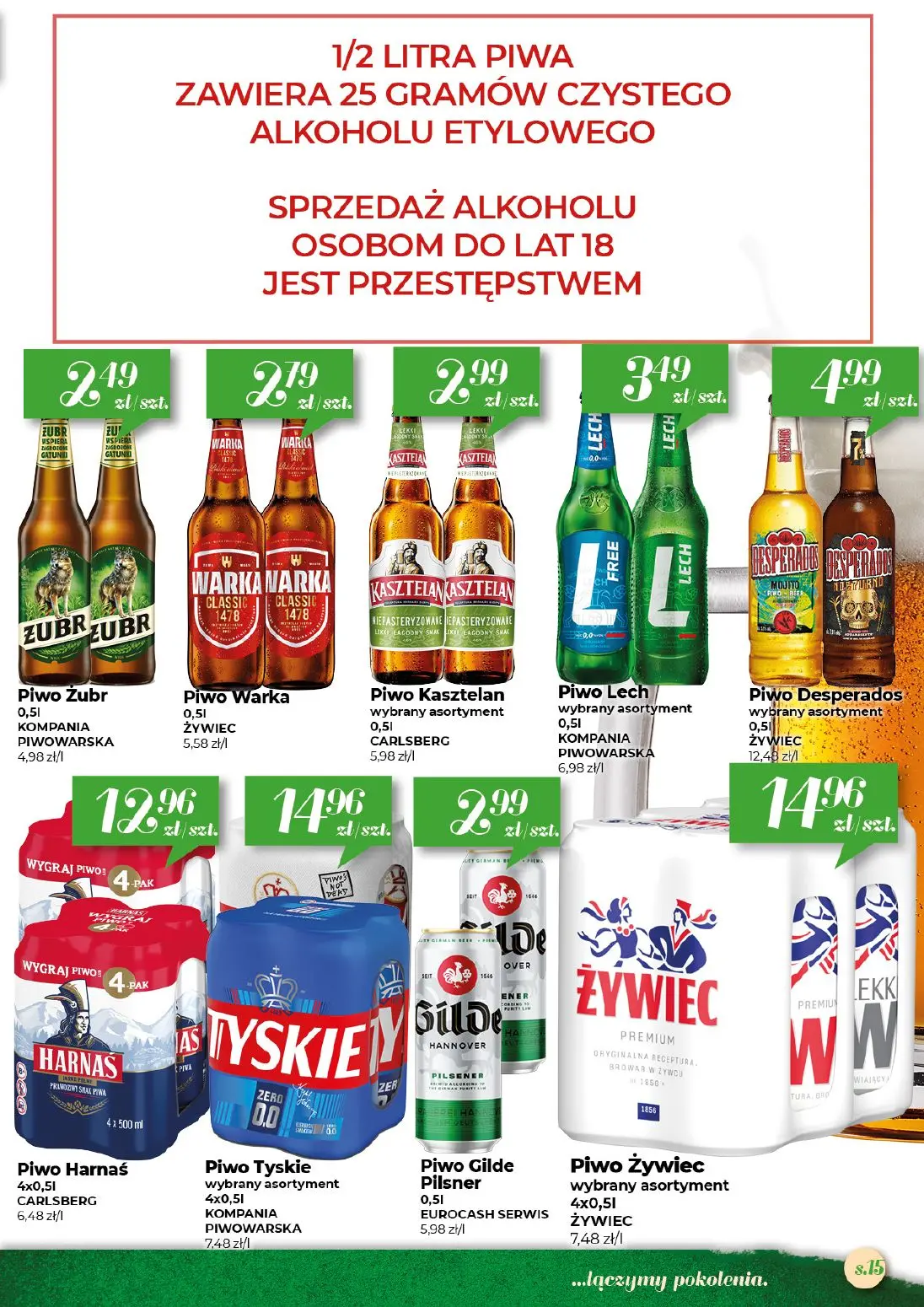 gazetka promocyjna Społem Kielce Jakość wyższa od ceny - Strona 15