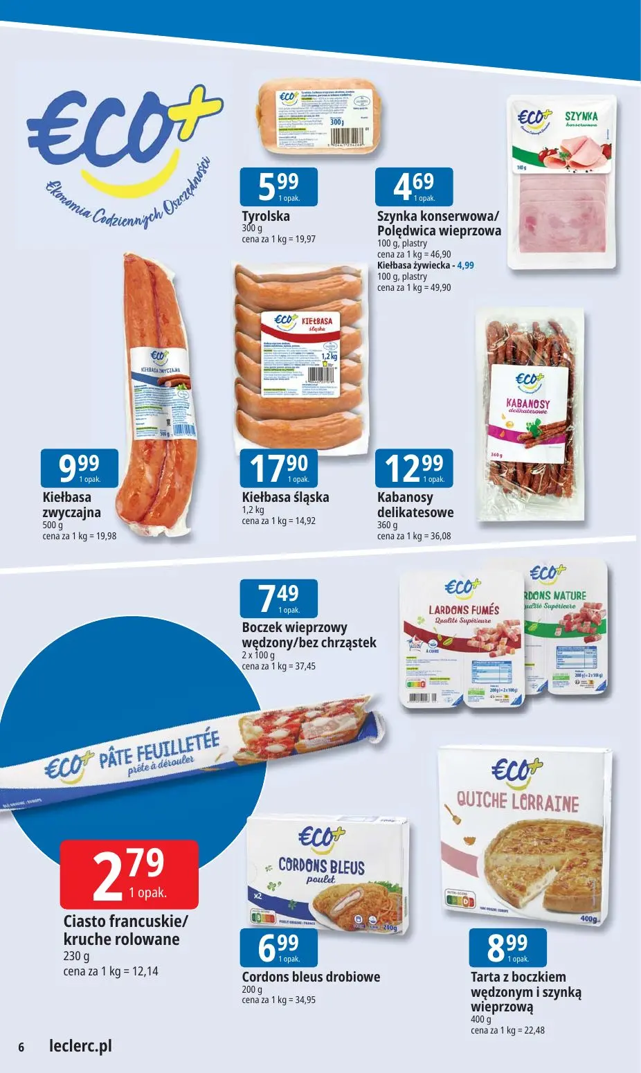 gazetka promocyjna E.Leclerc Tanio to tu! - Strona 6