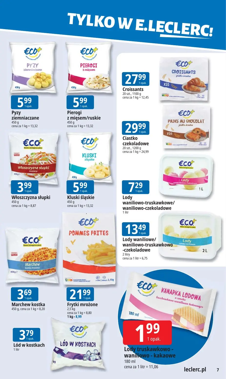 gazetka promocyjna E.Leclerc Tanio to tu! - Strona 7