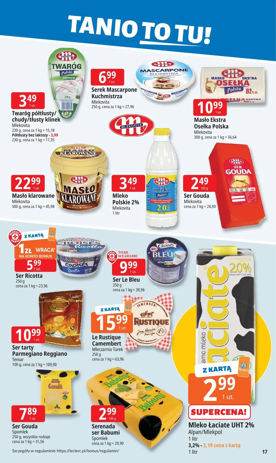 gazetka promocyjna E.Leclerc Tanio to tu! - Strona 17