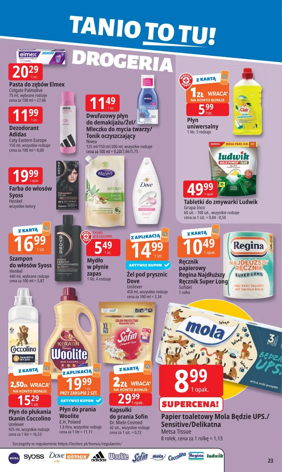 gazetka promocyjna E.Leclerc Tanio to tu! - Strona 23