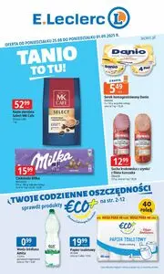 Gazetka promocyjna E.Leclerc, ważna od 2025-08-25 do 2025-09-01.
