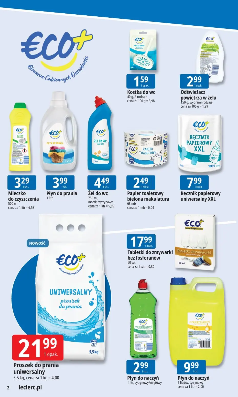 gazetka promocyjna E.Leclerc Tanio to tu!  - Strona 2