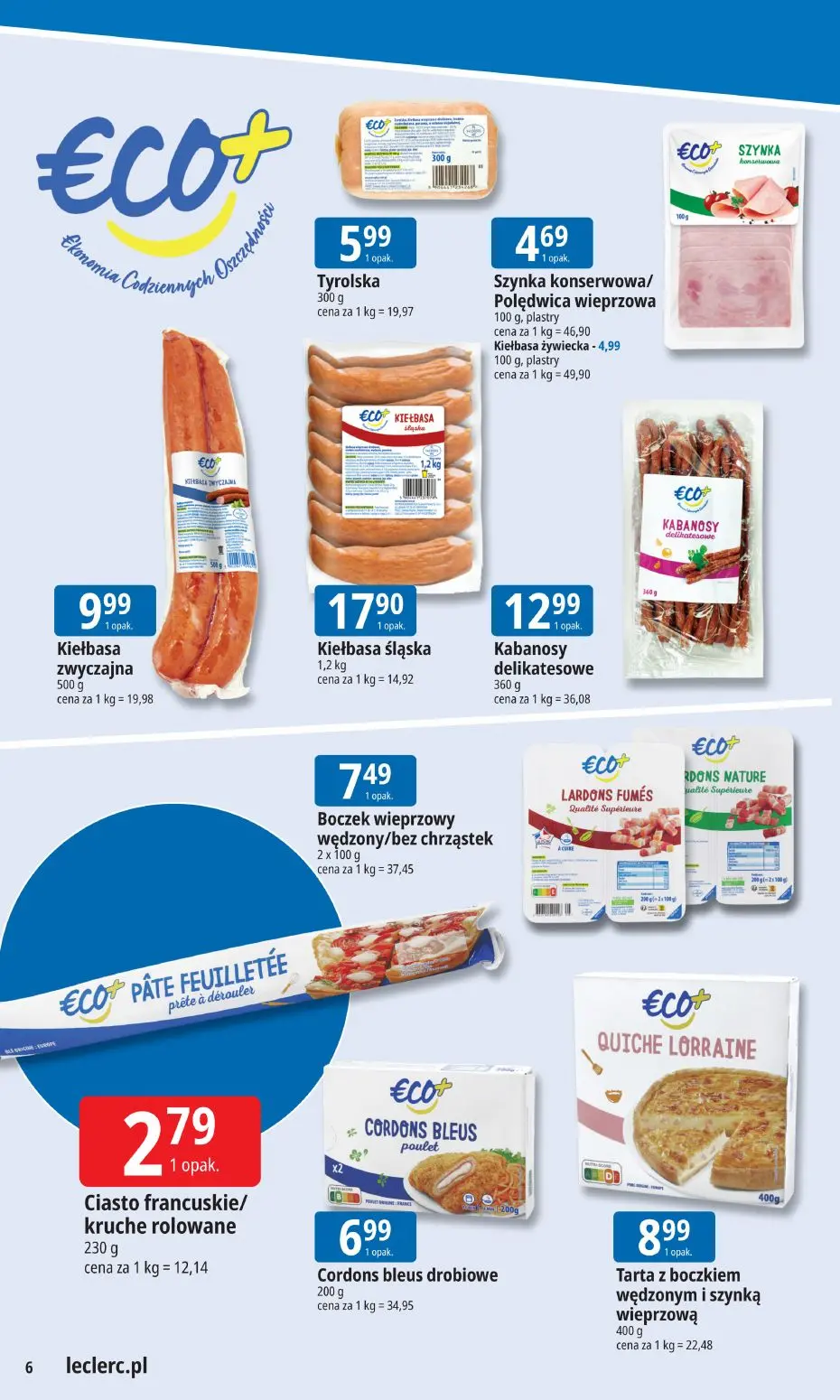 gazetka promocyjna E.Leclerc Tanio to tu!  - Strona 6