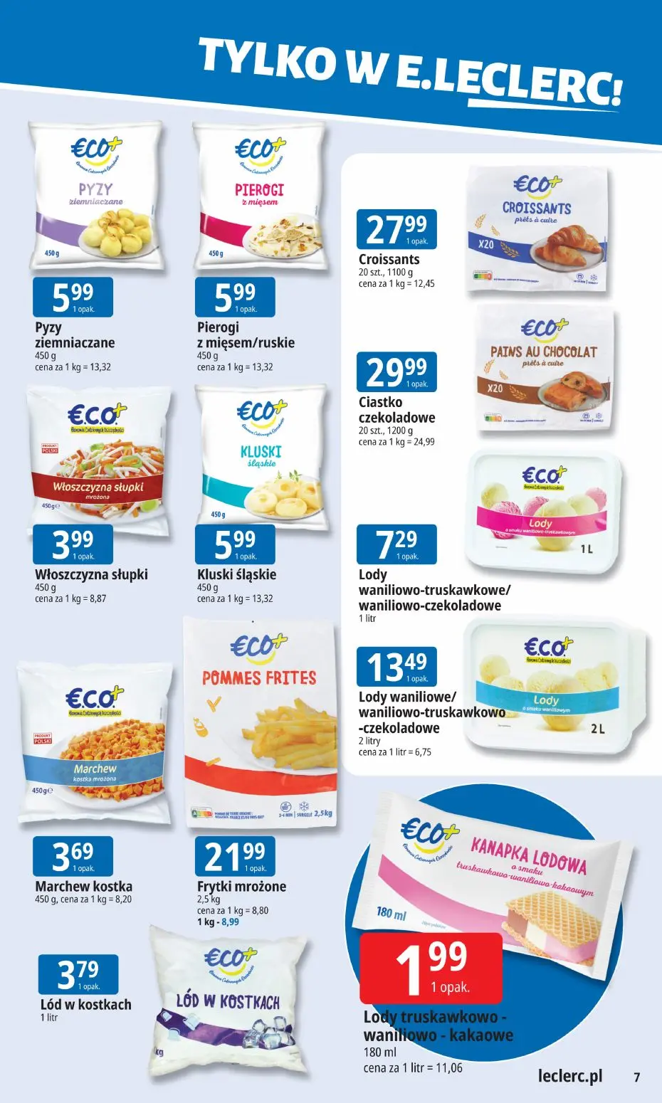 gazetka promocyjna E.Leclerc Tanio to tu!  - Strona 7