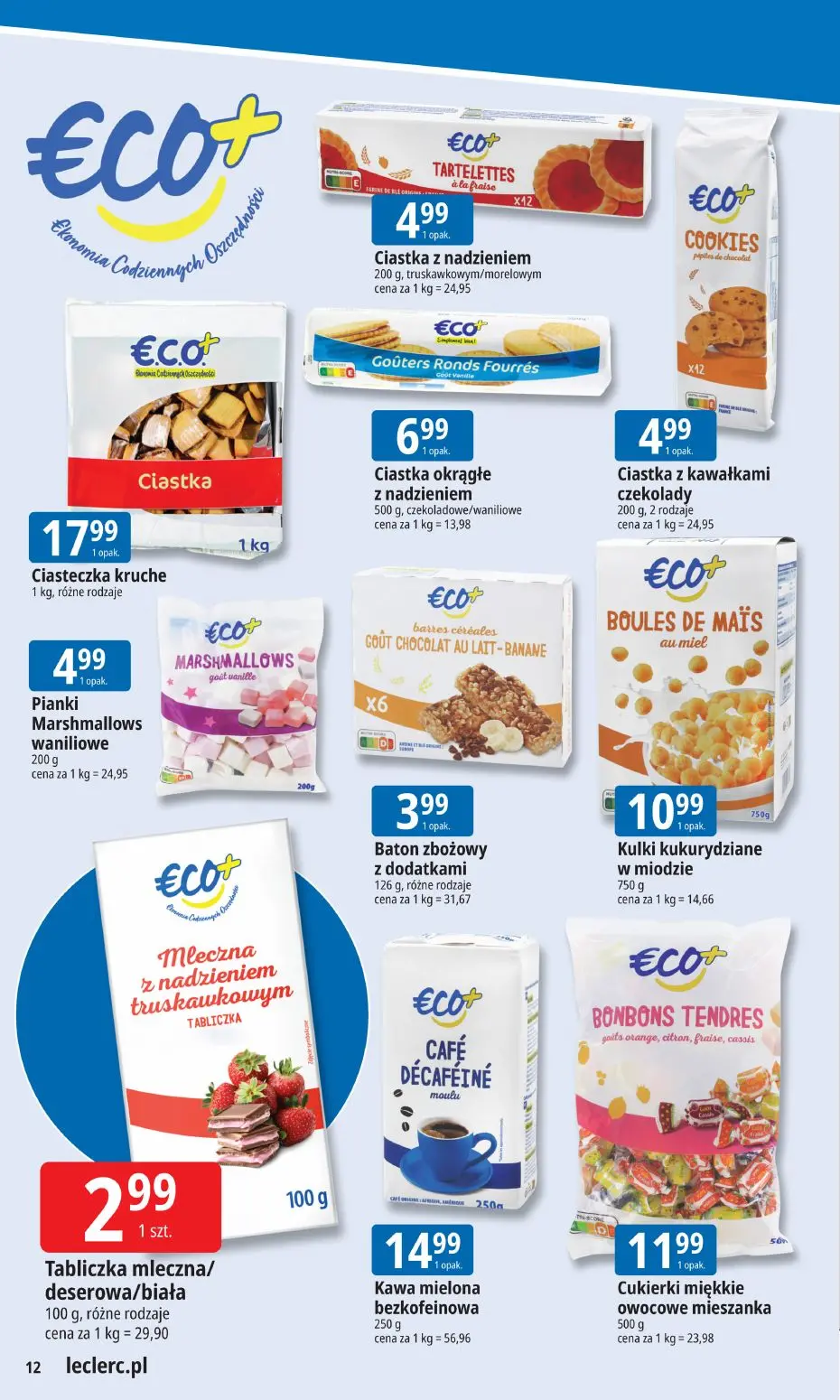 gazetka promocyjna E.Leclerc Tanio to tu!  - Strona 12