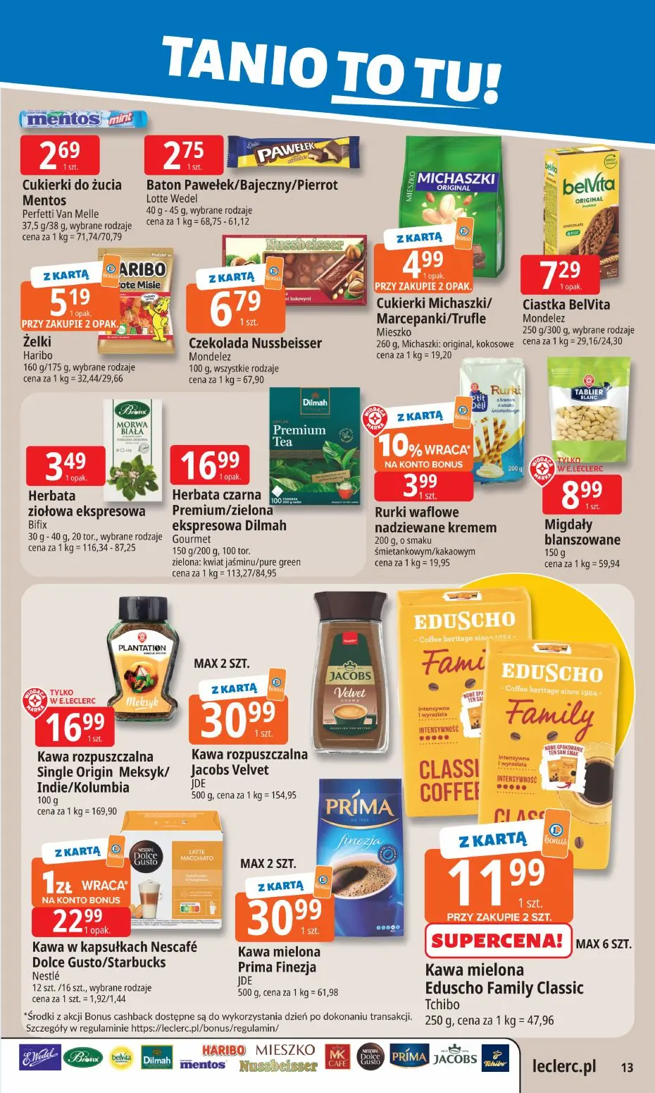 gazetka promocyjna E.Leclerc Tanio to tu!  - Strona 13