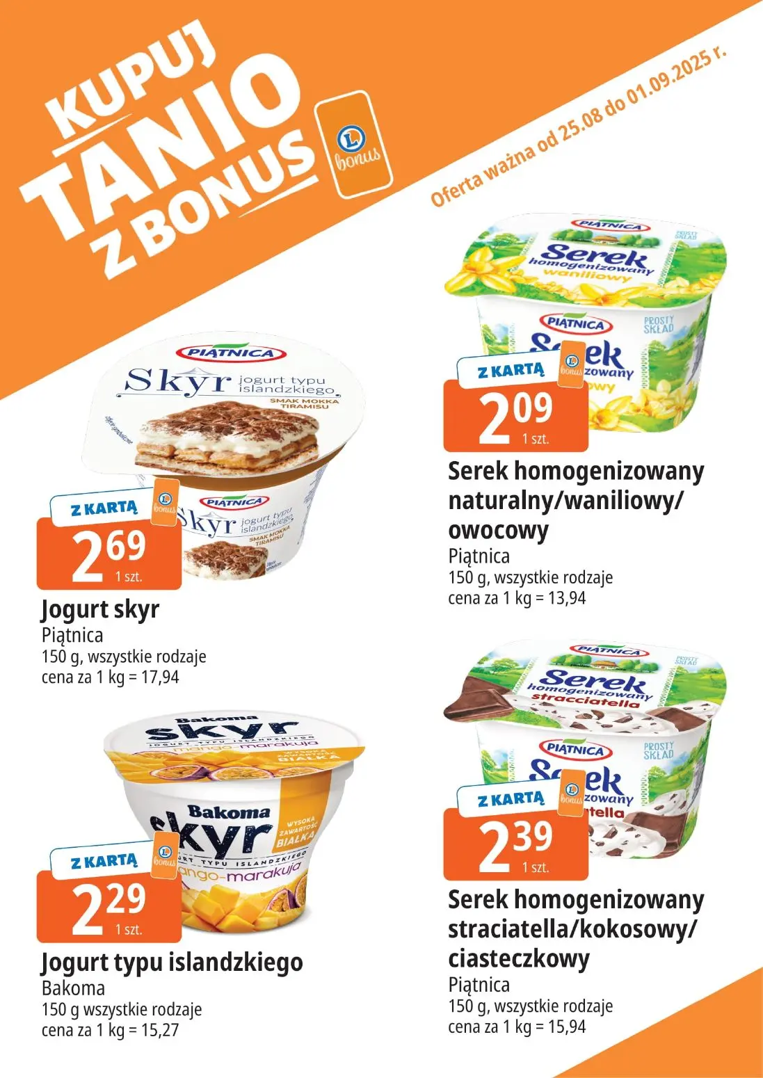 gazetka promocyjna E.Leclerc Bonus skanujesz kasę zyskujesz! - Strona 3