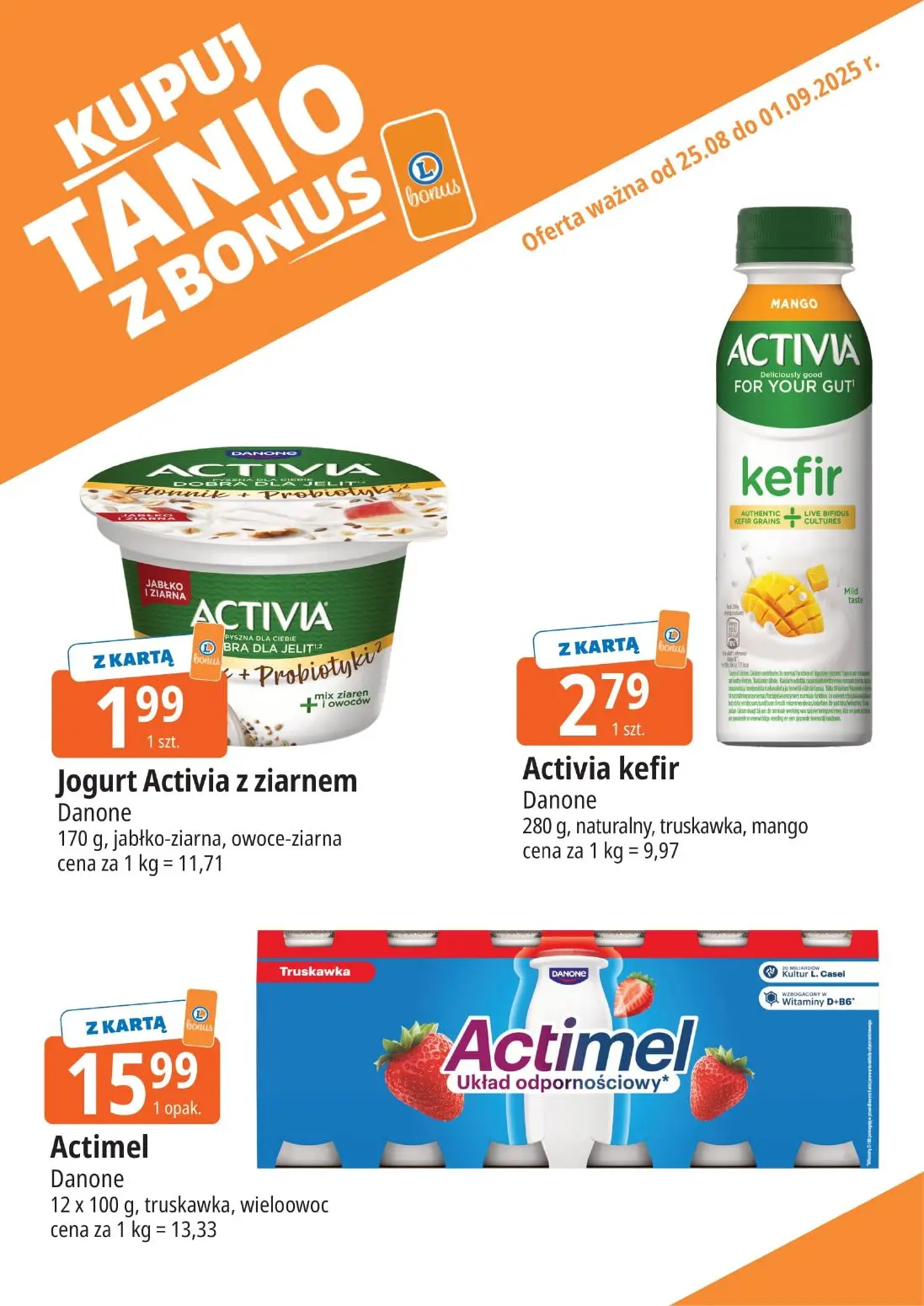 gazetka promocyjna E.Leclerc Bonus skanujesz kasę zyskujesz! - Strona 4