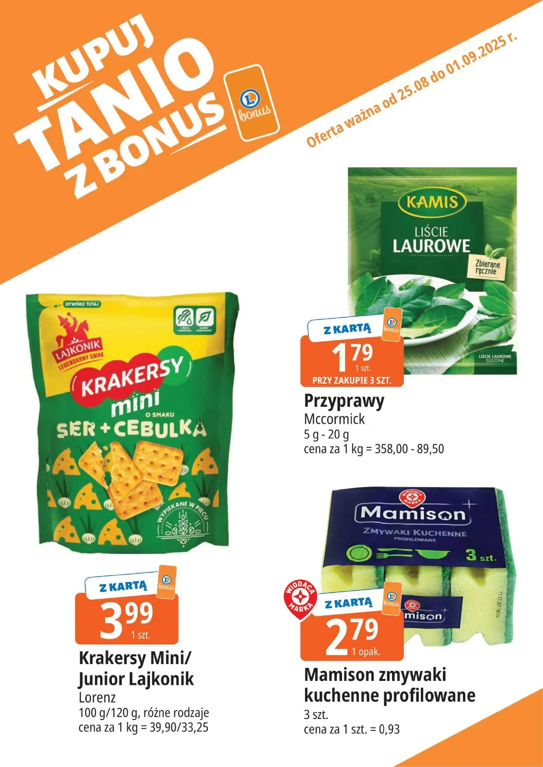 gazetka promocyjna E.Leclerc Bonus skanujesz kasę zyskujesz! - Strona 6