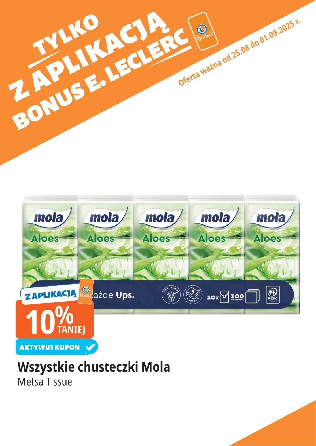 gazetka promocyjna E.Leclerc Bonus skanujesz kasę zyskujesz! - Strona 8