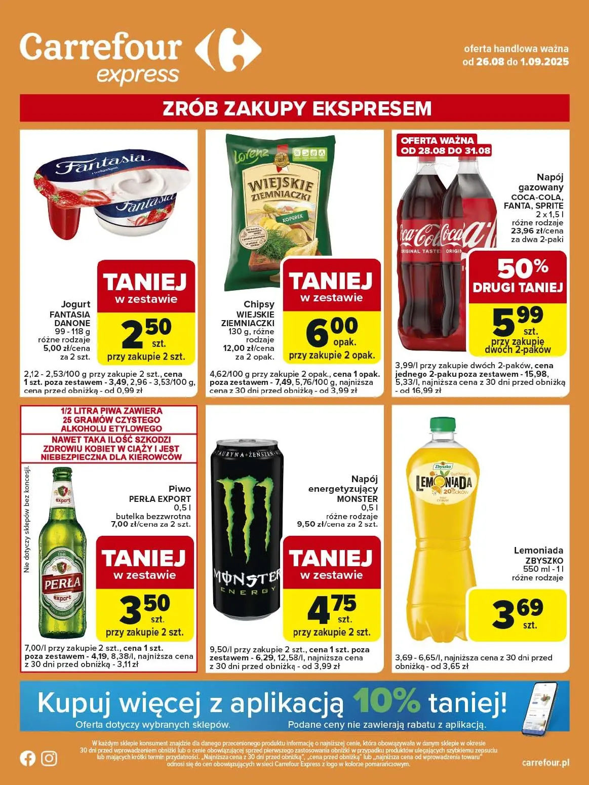 gazetka promocyjna Carrefour Express Zrób zakupy ekspresem - Strona 1
