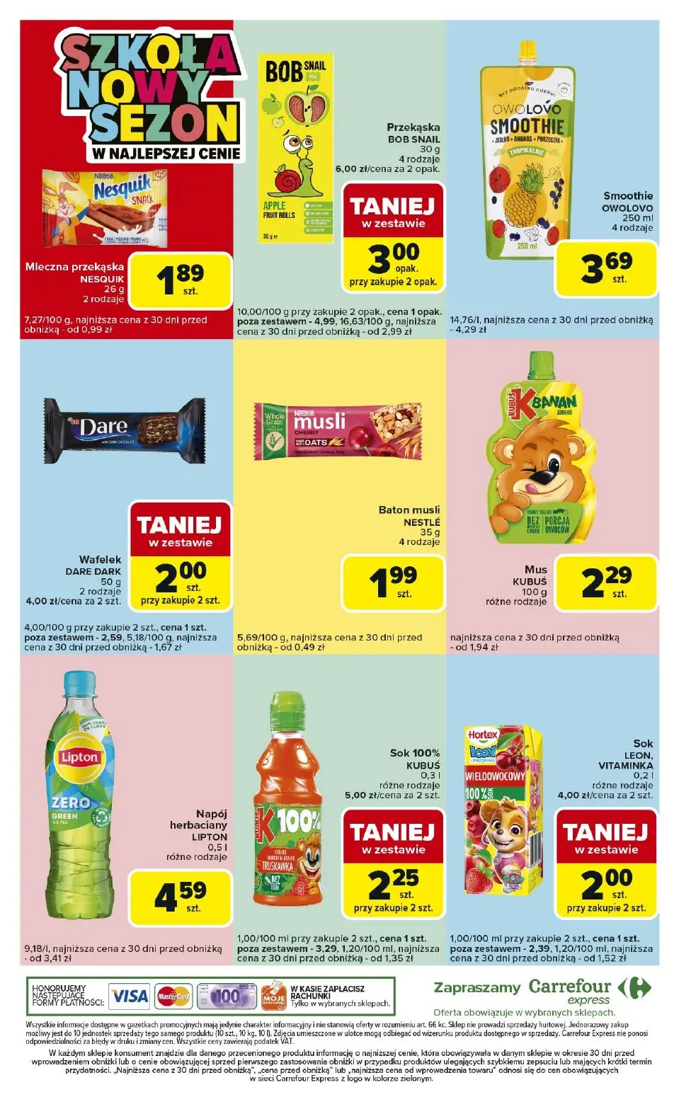 gazetka promocyjna Carrefour Express Zrób zakupy ekspresem - Strona 8