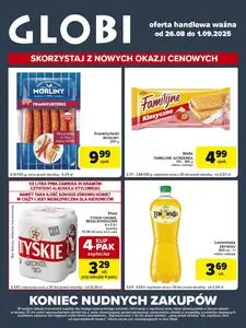 Gazetka promocyjna Globi, ważna od 2025-08-26 do 2025-09-01.