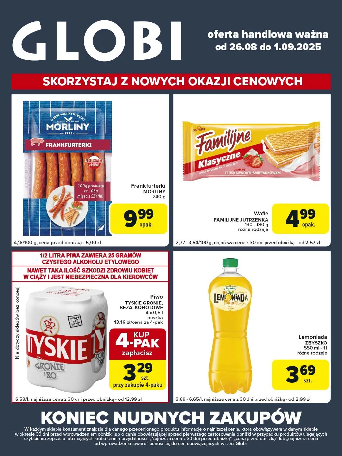 gazetka promocyjna Globi Koniec nudnych zakupów - Strona 1