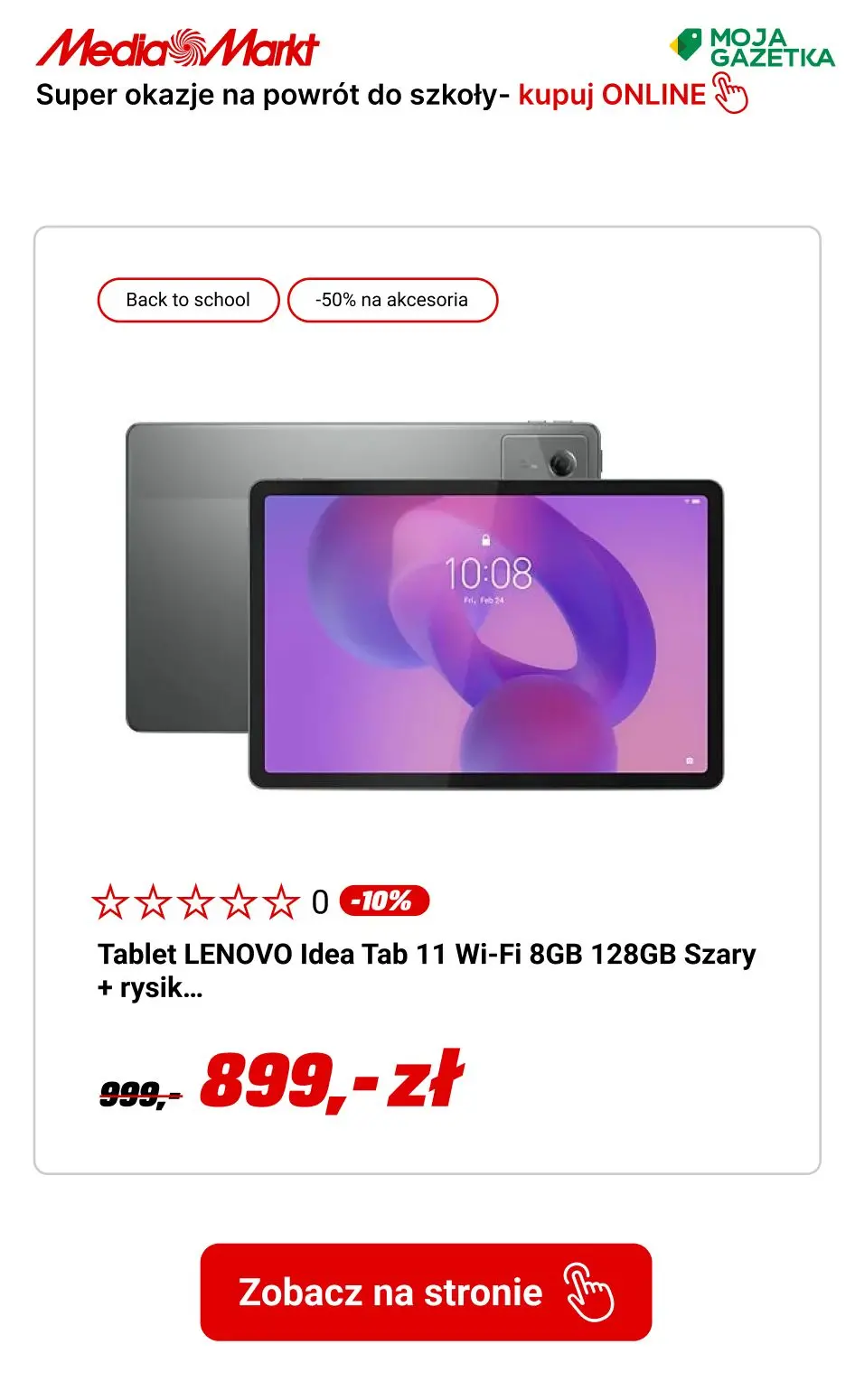 gazetka promocyjna Media Markt Super oferty na BACK to SCHOOL! Skorzystaj już teraz - Strona 5
