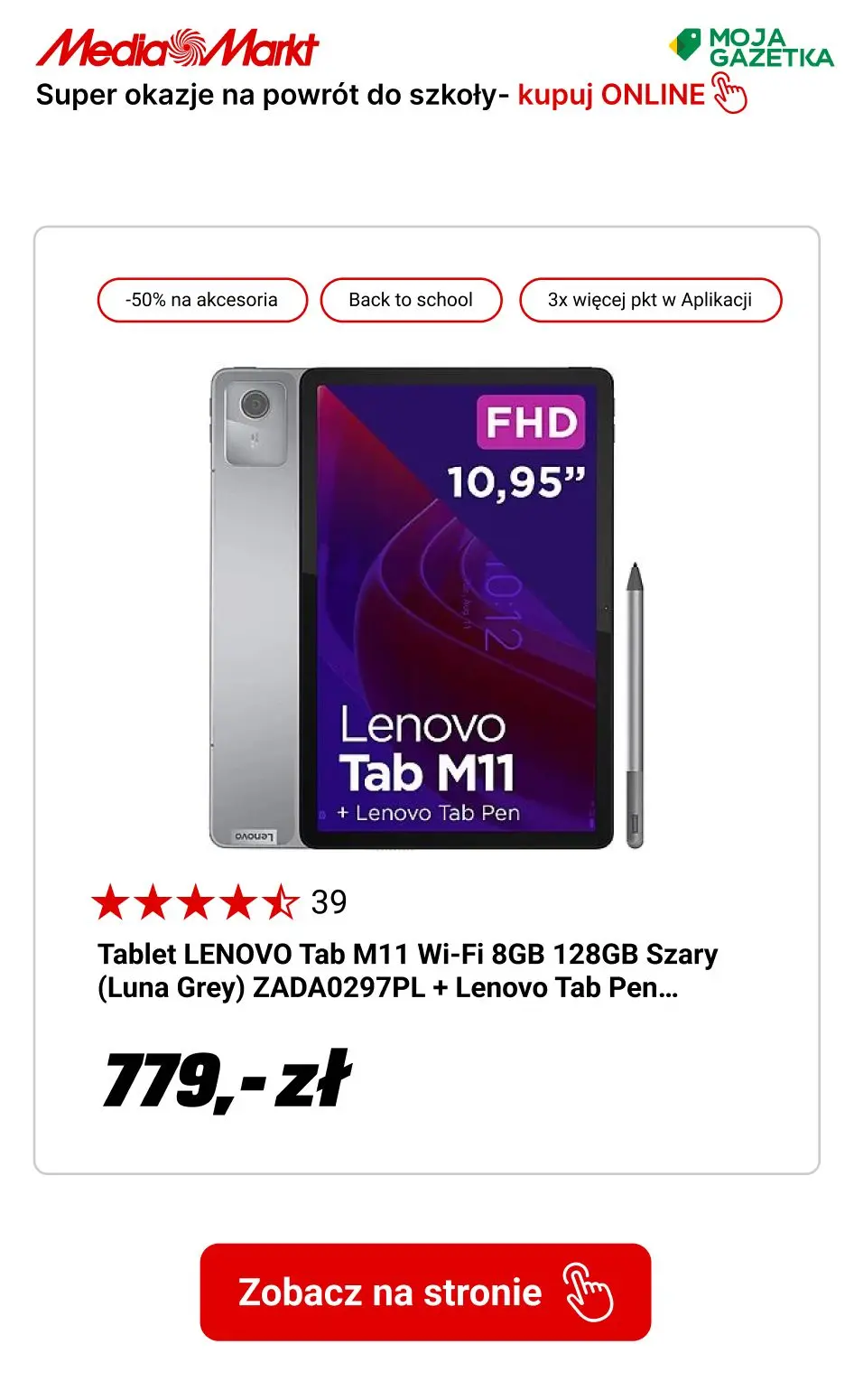gazetka promocyjna Media Markt Super oferty na BACK to SCHOOL! Skorzystaj już teraz - Strona 6