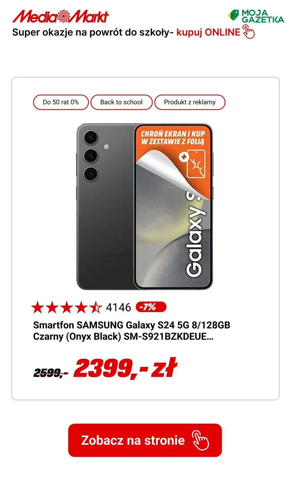 gazetka promocyjna Media Markt Super oferty na BACK to SCHOOL! Skorzystaj już teraz - Strona 7