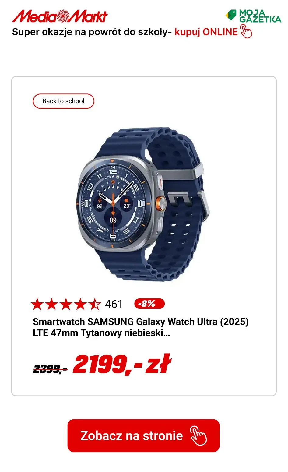 gazetka promocyjna Media Markt Super oferty na BACK to SCHOOL! Skorzystaj już teraz - Strona 8