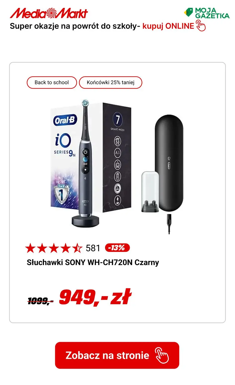 gazetka promocyjna Media Markt Super oferty na BACK to SCHOOL! Skorzystaj już teraz - Strona 12