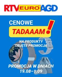 Gazetka promocyjna RTV EURO AGD, ważna od 2025-08-26 do 2025-09-01.