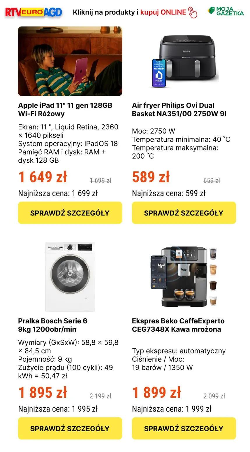 gazetka promocyjna RTV EURO AGD Cenowe Tadaaam!! - Strona 6