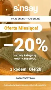 Gazetka promocyjna Sinsay, ważna od 2025-08-29 do 2025-09-01.