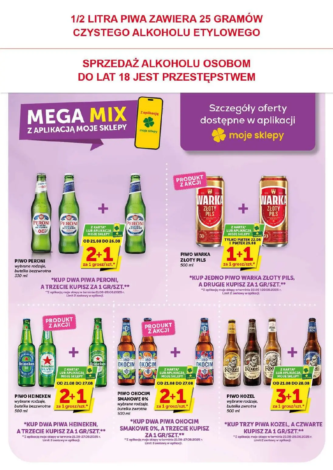gazetka promocyjna groszek Supermarket - Strona 21